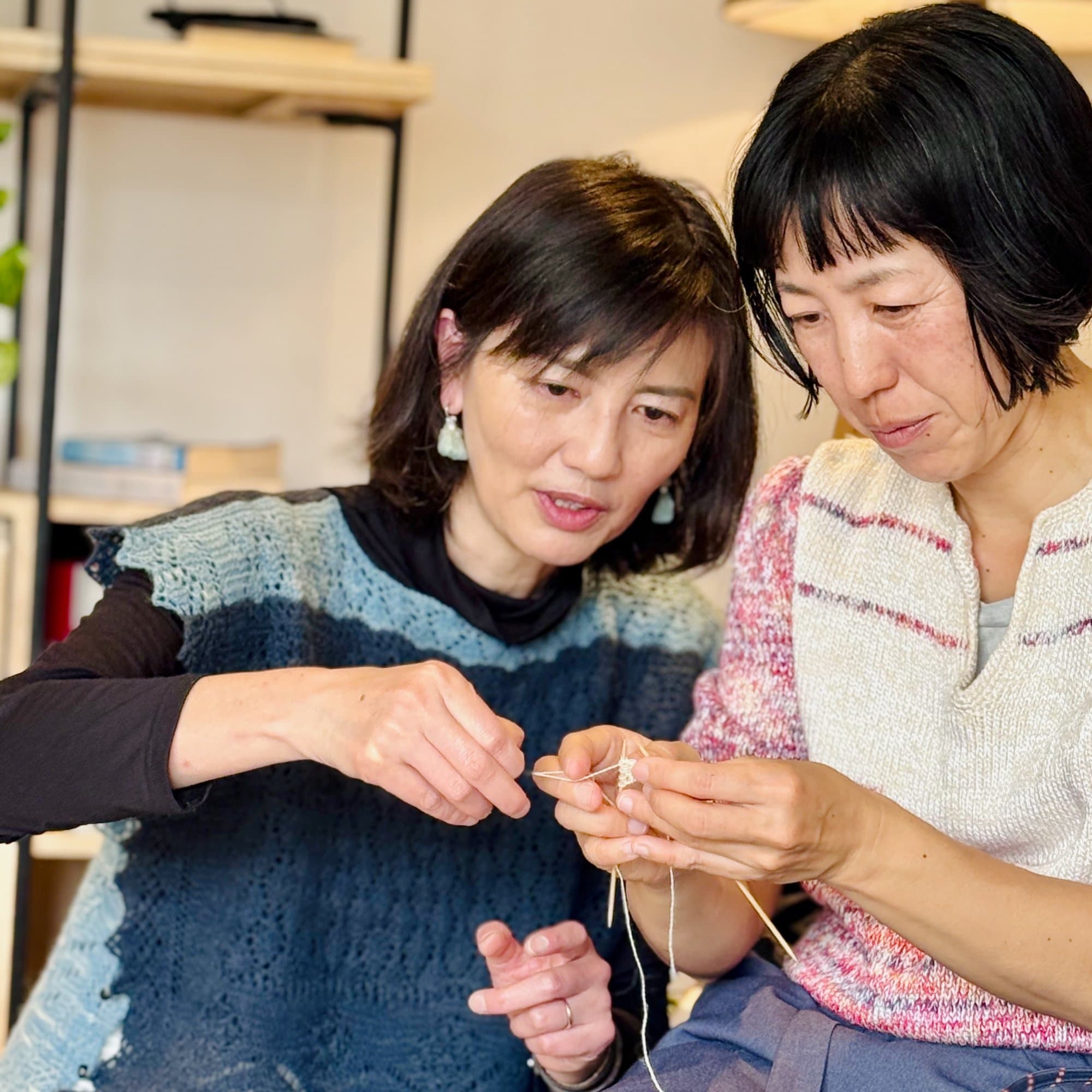 編み物ワークショップ